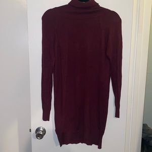 Turtleneck Sweater Dress